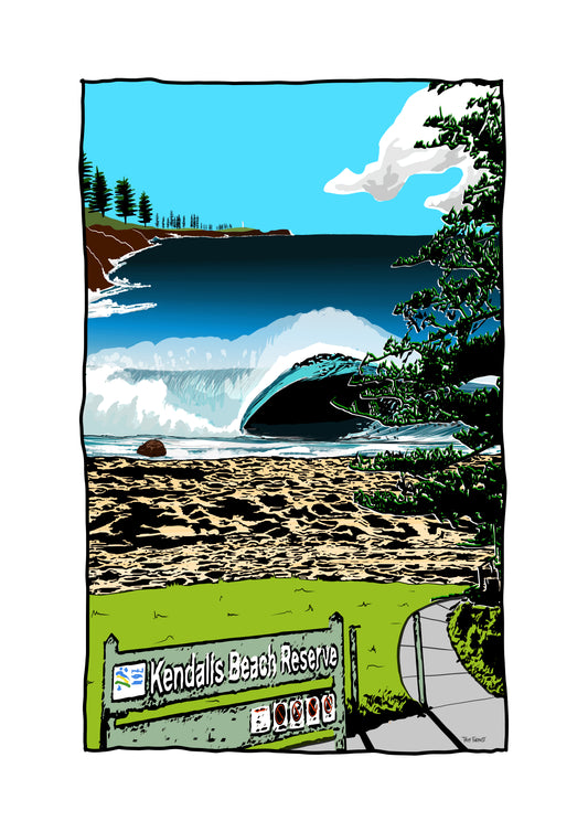 Kendalls Beach- Fine Art Print