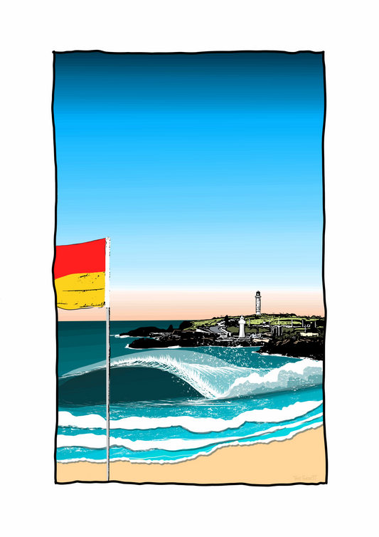 The Alley- North Wollongong- Fine Art Print