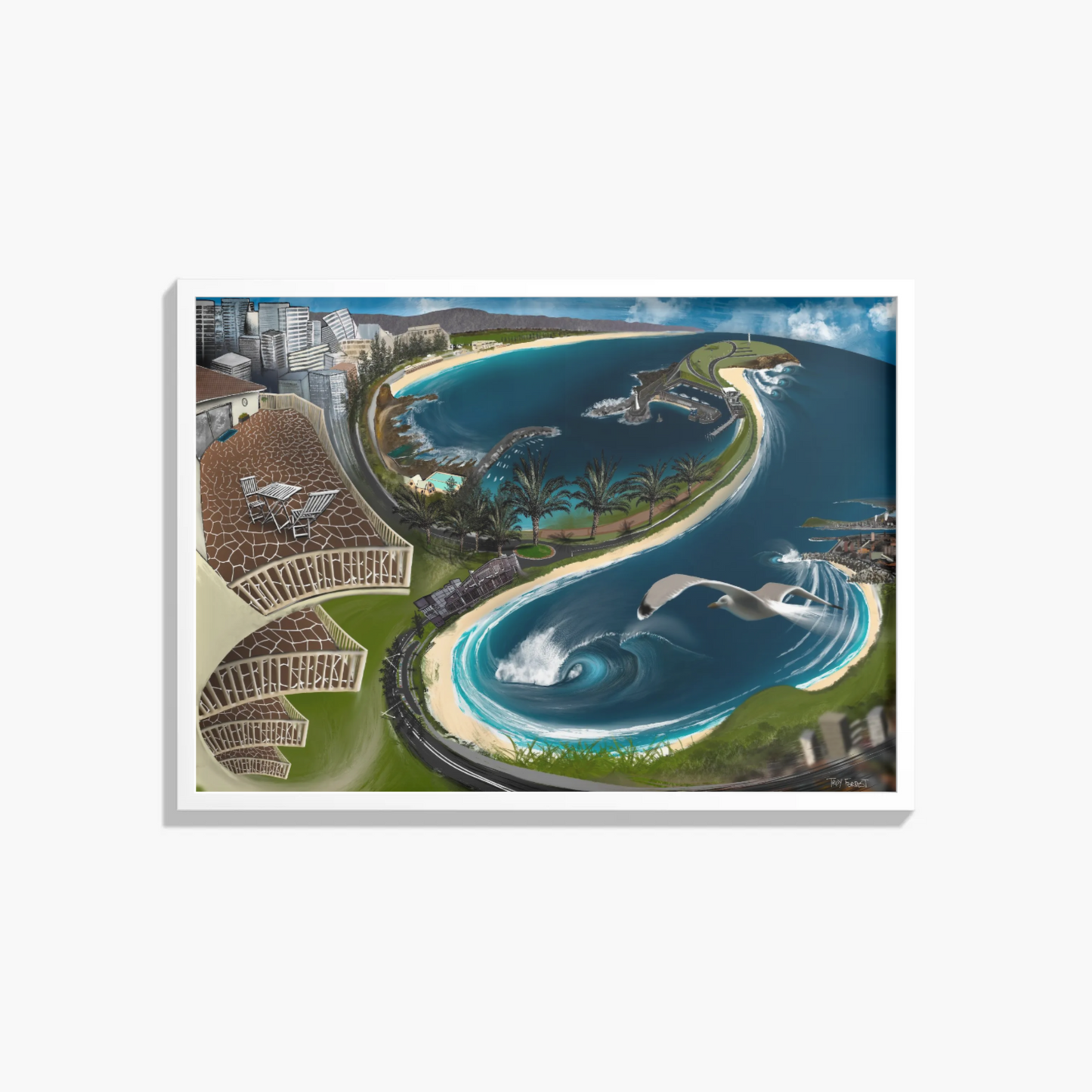 Wollongong Harbour- Fine Art Print