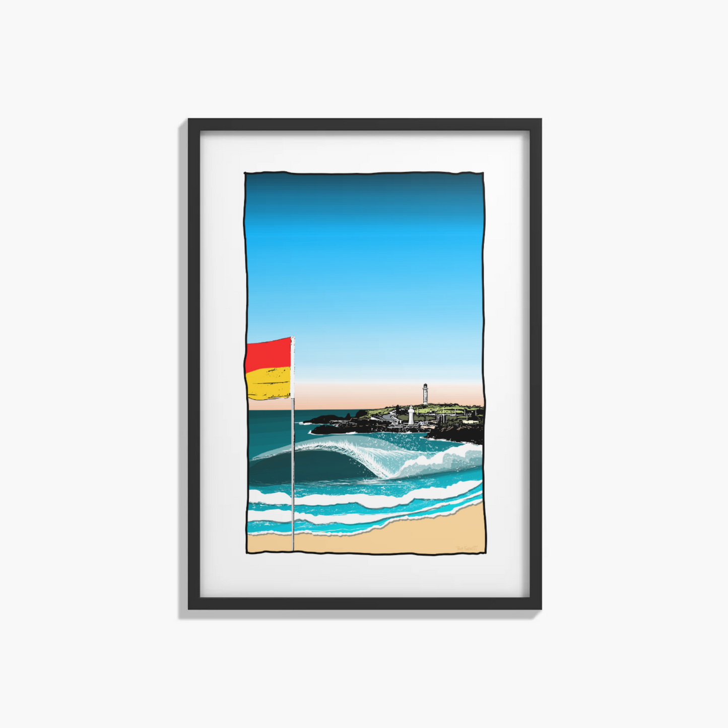 The Alley- North Wollongong- Fine Art Print