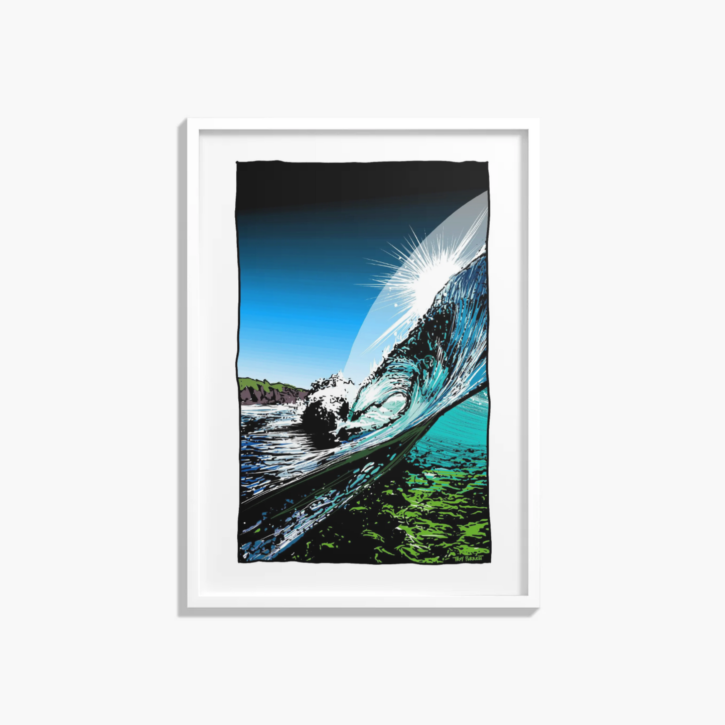 Minipipe- Above and Below- Fine Art Print