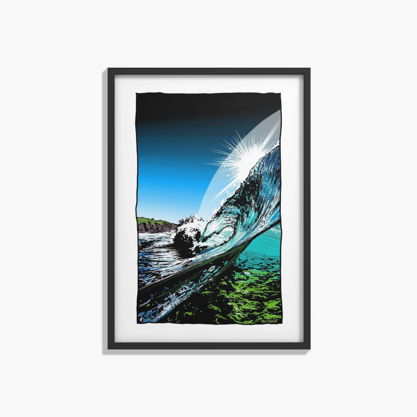 Minipipe- Above and Below- Fine Art Print