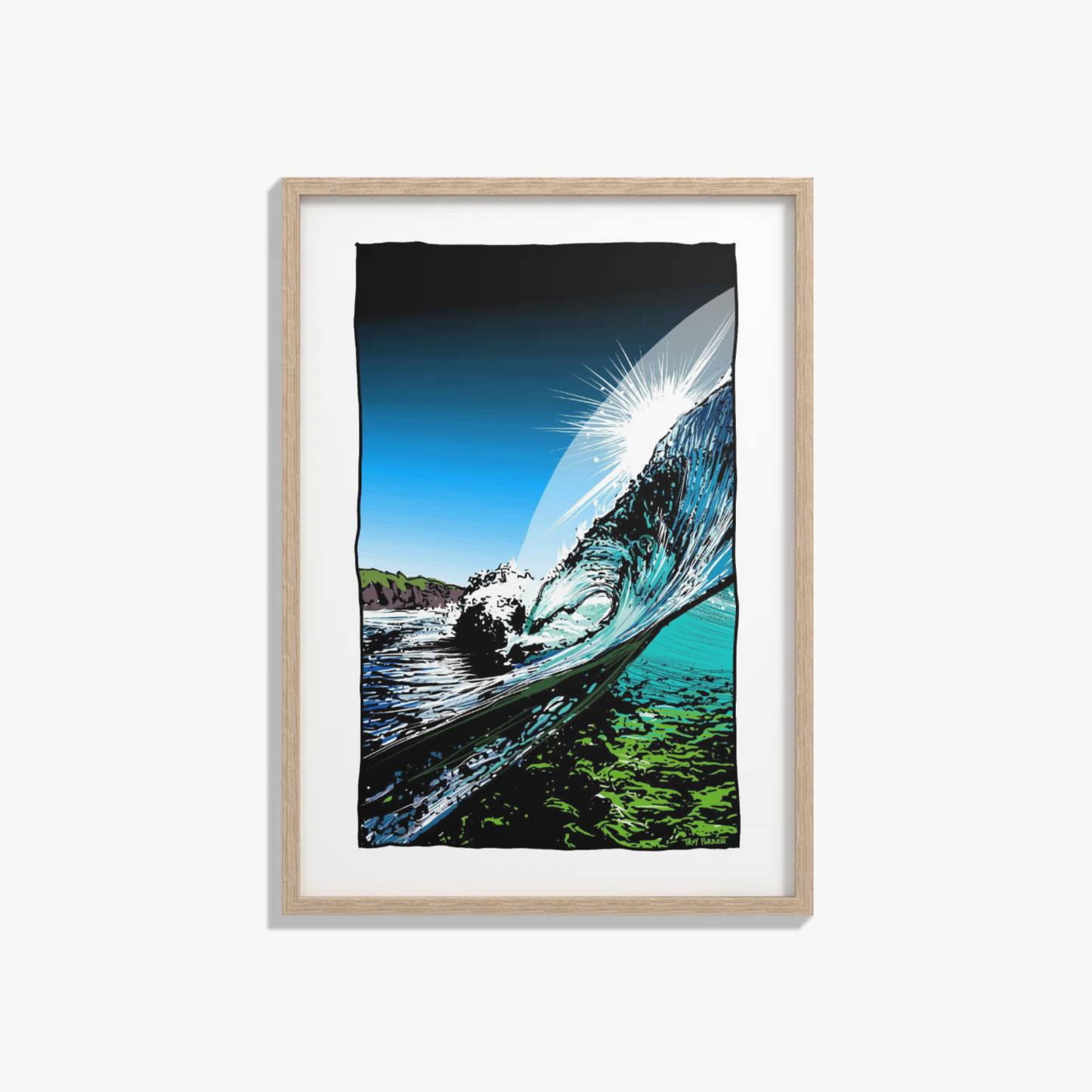 Minipipe- Above and Below- Fine Art Print