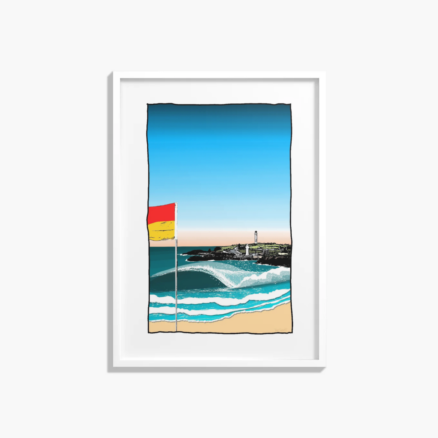 The Alley- North Wollongong- Fine Art Print
