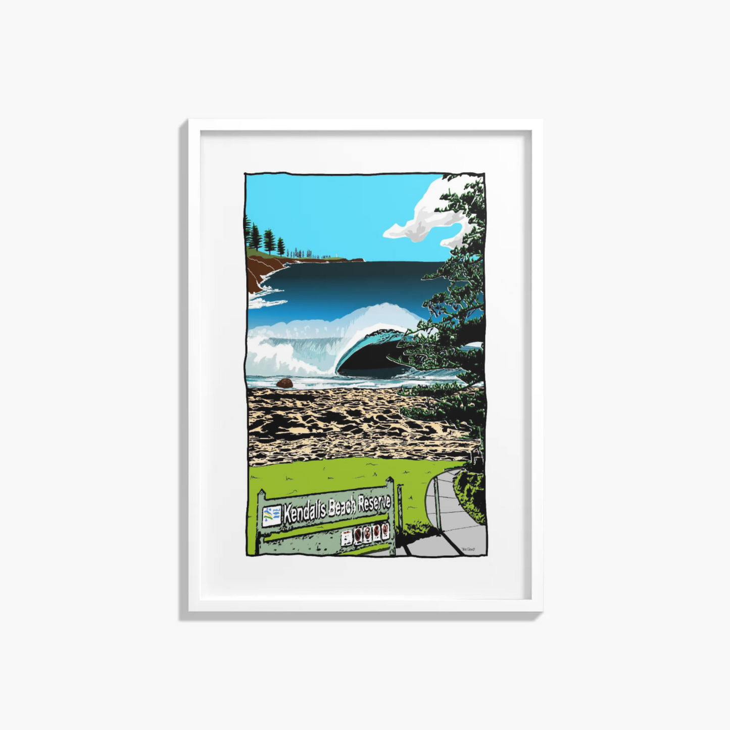 Kendalls Beach- Fine Art Print