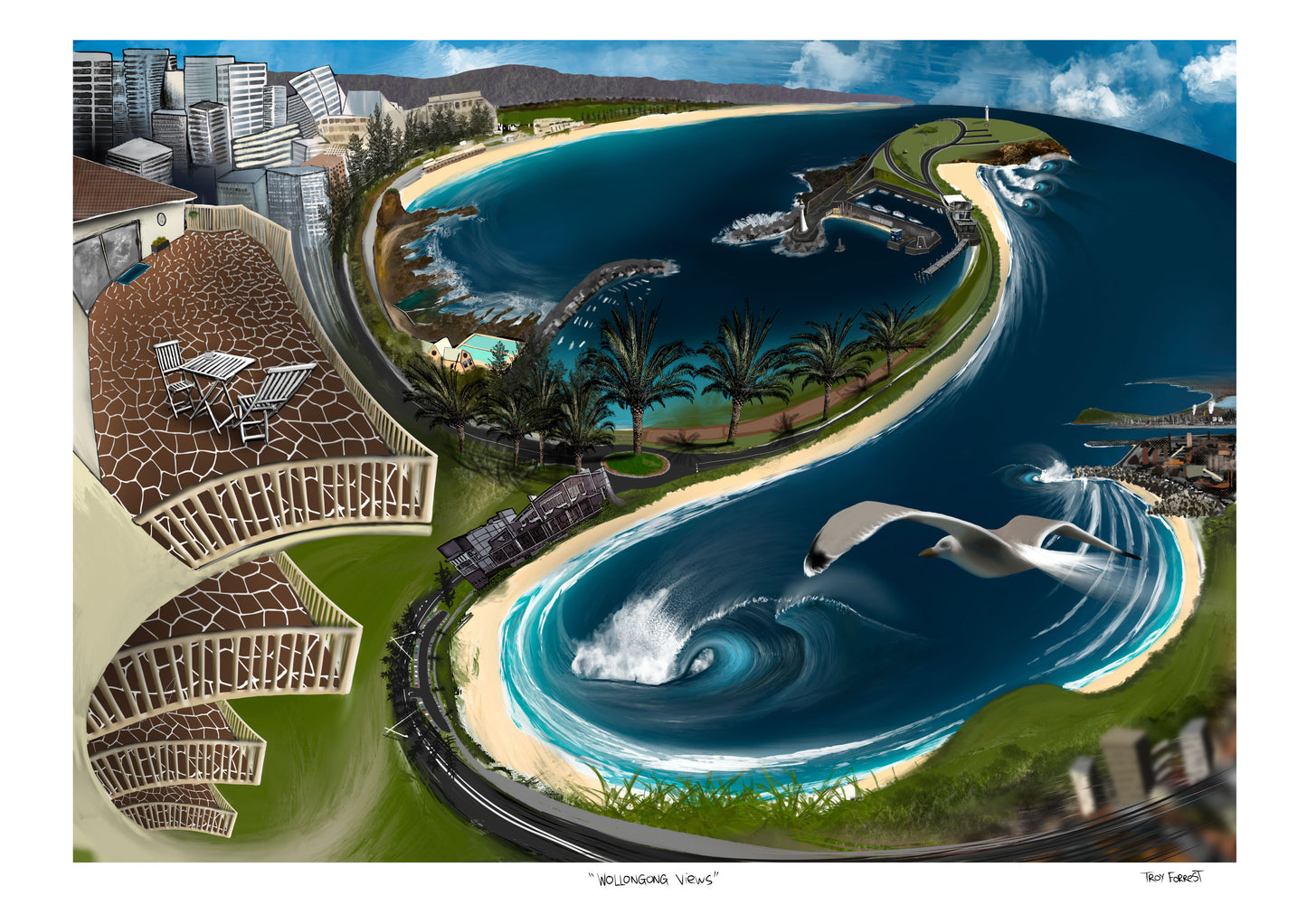 Wollongong Views- Fine Art Print