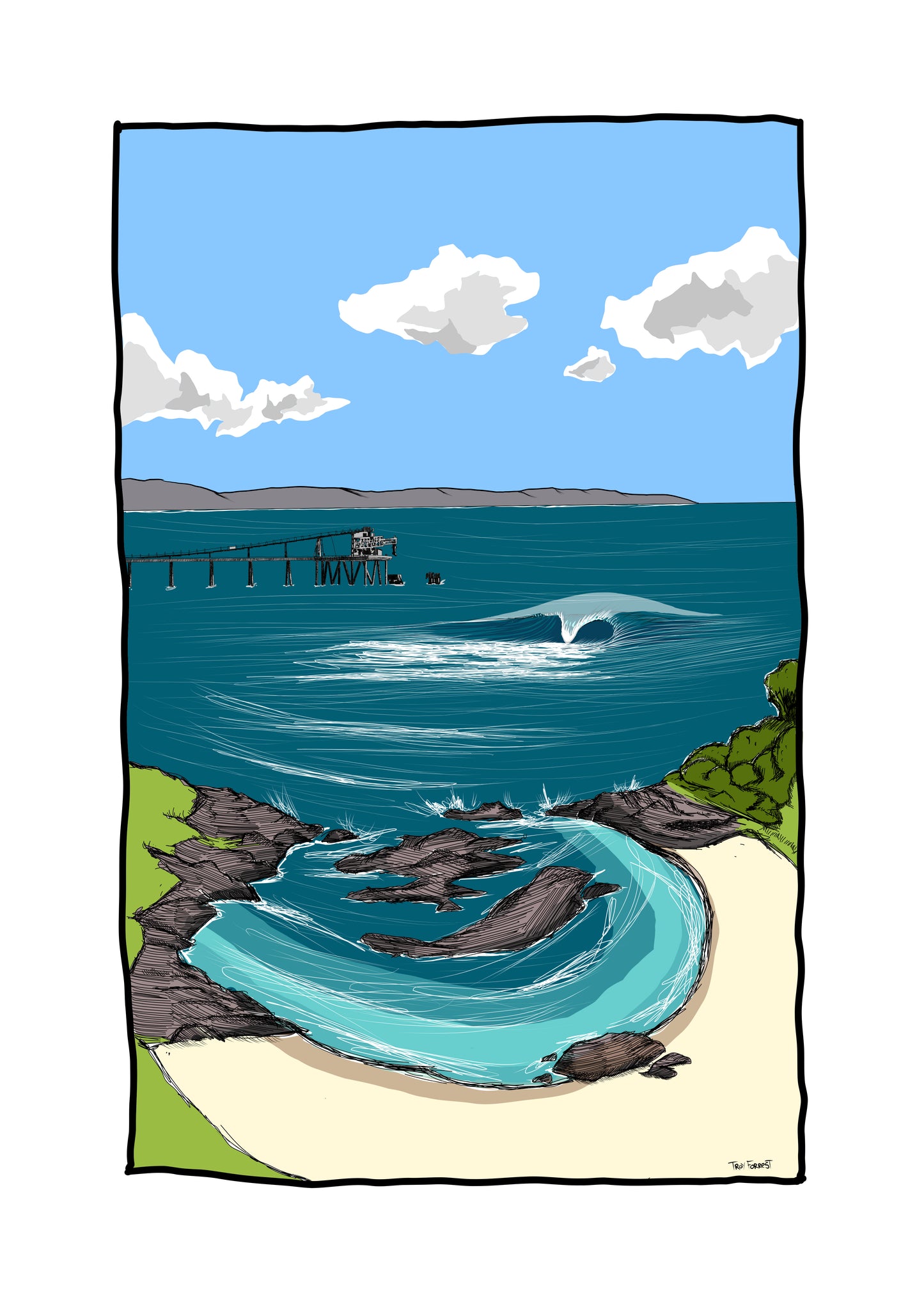 Redsands- Fine Art Print
