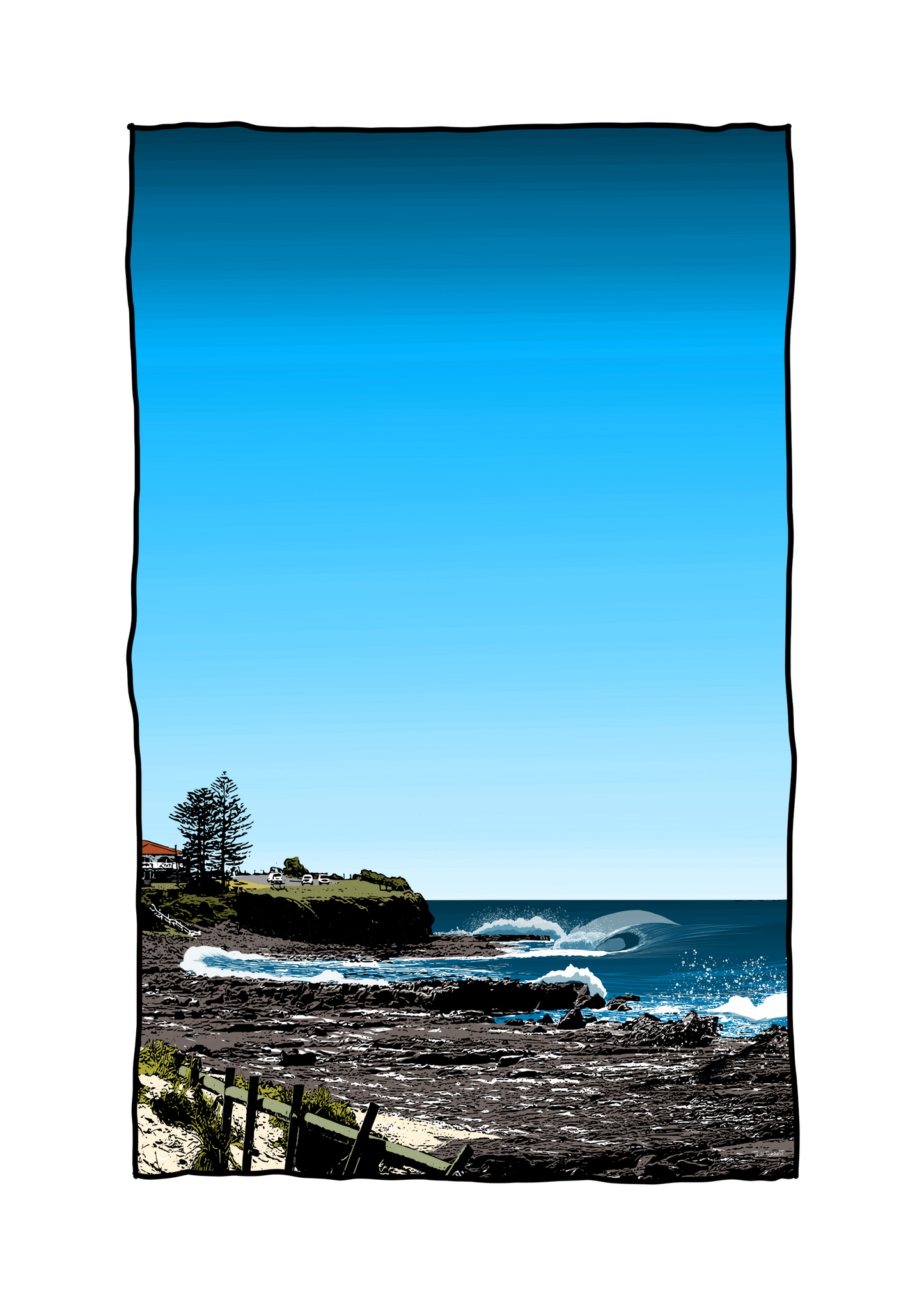 Barrack Point- Minipipe- Fine Art Print