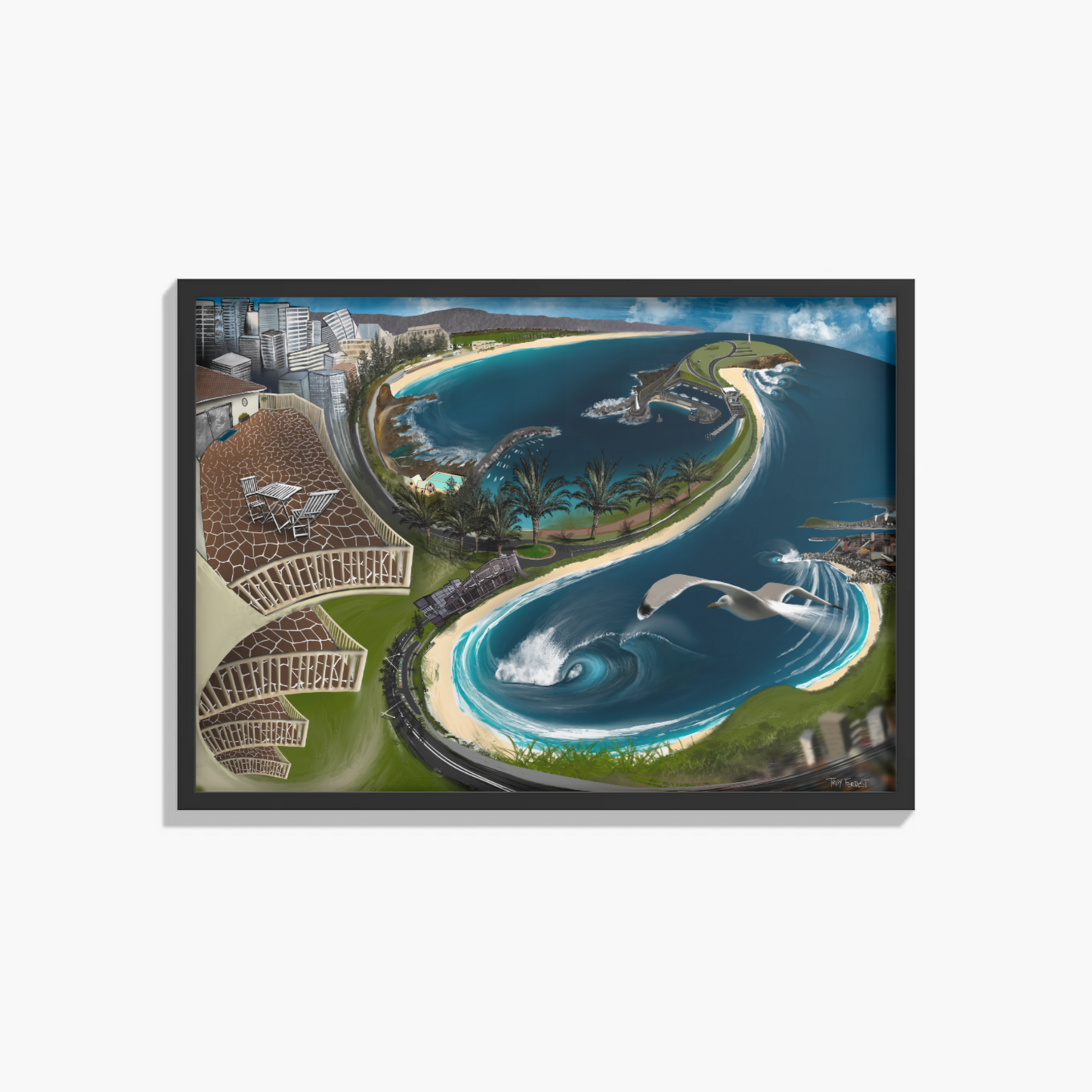 Wollongong Harbour- Fine Art Print