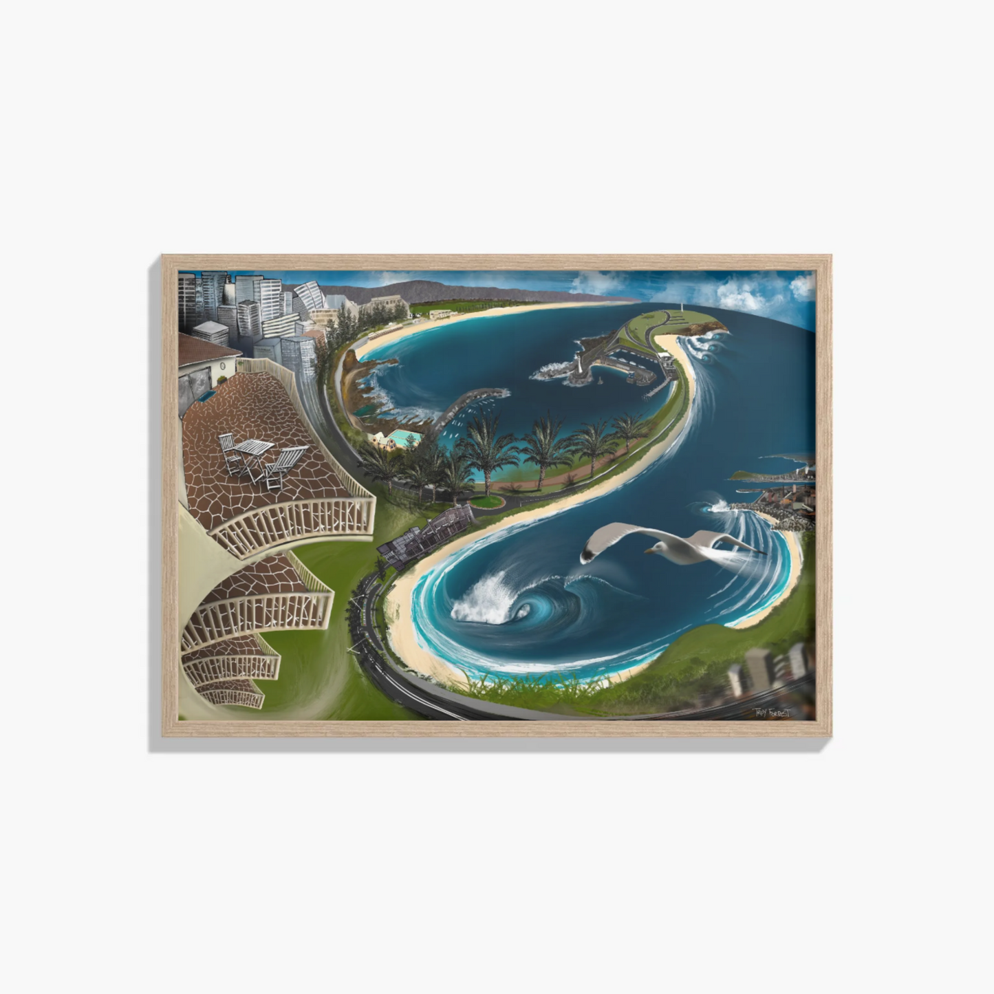 Wollongong Harbour- Fine Art Print