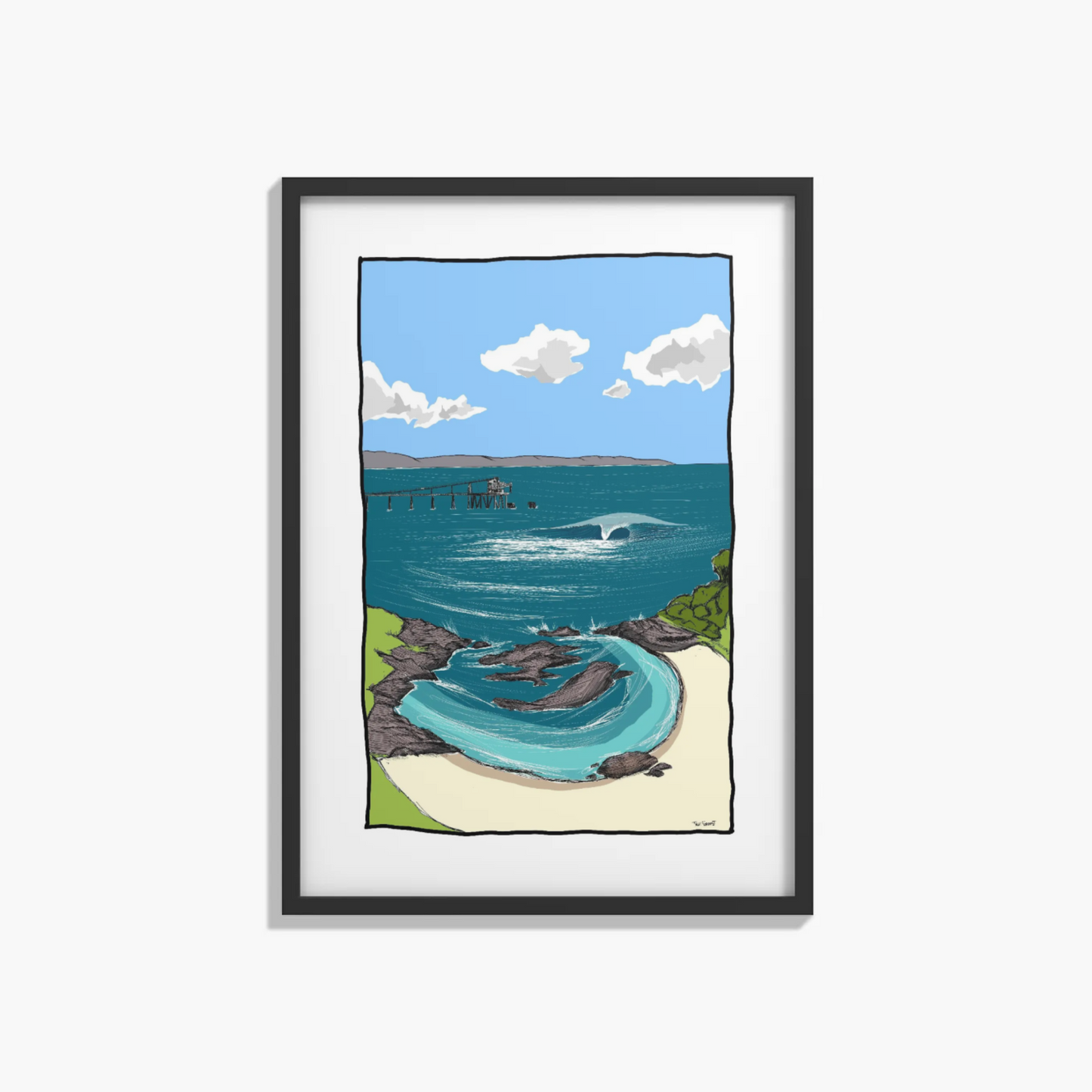 Redsands- Fine Art Print