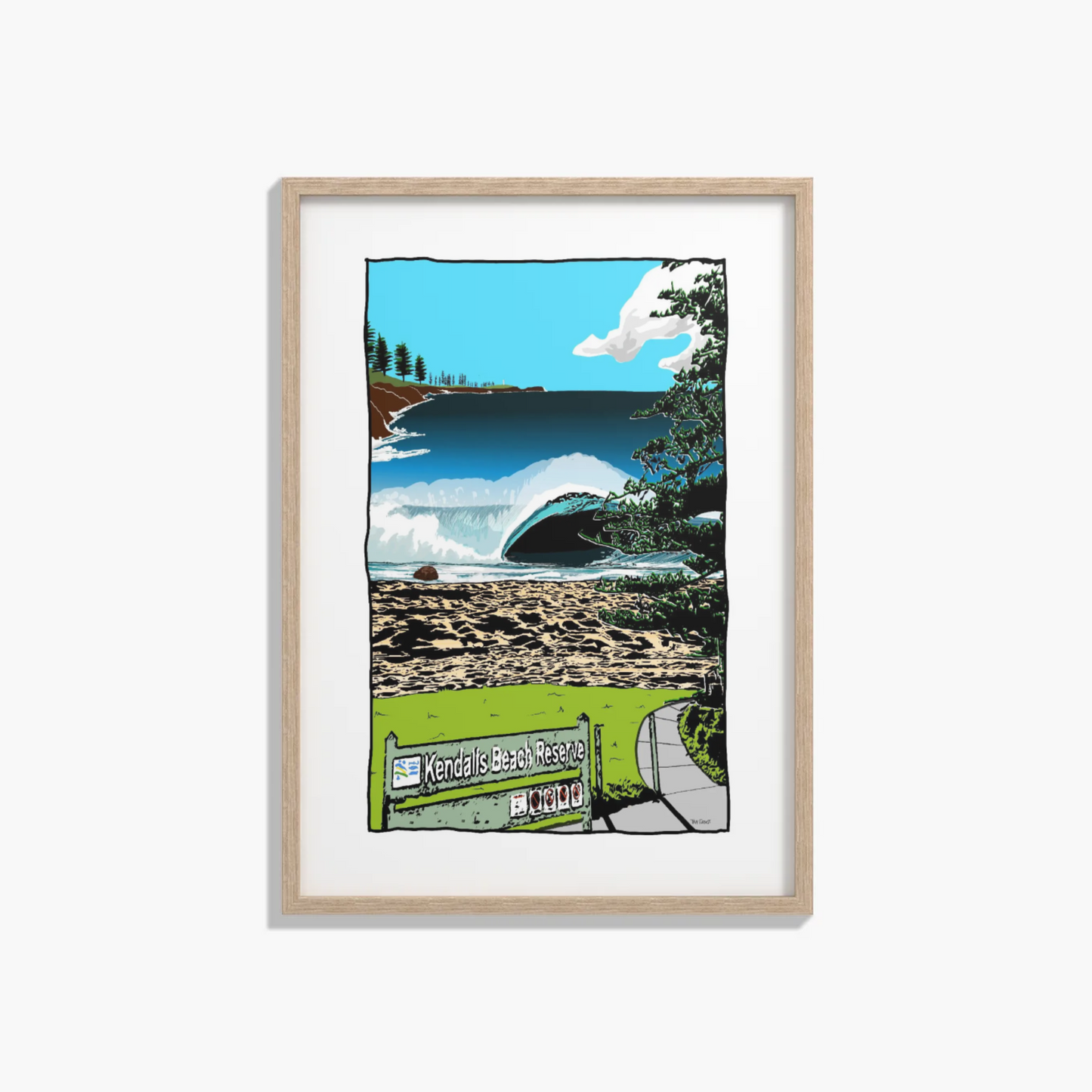 Kendalls Beach- Fine Art Print